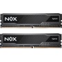 Купить ᐈ Кривой Рог ᐈ Низкая цена ᐈ Модуль памяти DDR4 2x16GB/3200 Apacer NOX (AH4U32G32C28YMBAA-2)