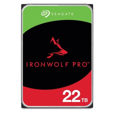 Купить ᐈ Кривой Рог ᐈ Низкая цена ᐈ Накопитель HDD SATA 22.0TB Seagate IronWolf Pro 7200rpm 512MB (ST22000NT001)