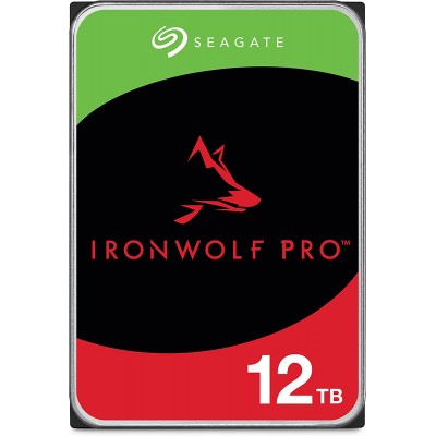 Купить ᐈ Кривой Рог ᐈ Низкая цена ᐈ Накопитель HDD SATA 12.0TB Seagate IronWolf Pro 7200rpm 256MB (ST12000NT001)