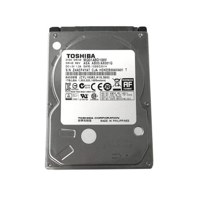 Купить ᐈ Кривой Рог ᐈ Низкая цена ᐈ Накопитель HDD 2.5" SATA 1.0TB Toshiba 5400rpm 8MB (MQ01ABD100V) Refurbished