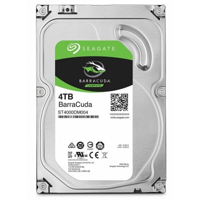 Купити Накопитель HDD SATA 4.0TB Seagate BarraCuda 5400rpm 256MB (ST4000DM004)ᐈ Кривий Ріг ᐈ Замовити по низькій ціні