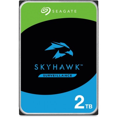 Купить ᐈ Кривой Рог ᐈ Низкая цена ᐈ Накопитель HDD SATA 2.0TB Seagate SkyHawk Surveillance 5400rpm 256MB (ST2000VX017)