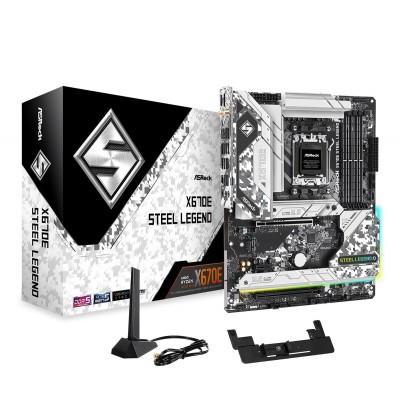 Купити Материнская плата ASRock X670E Steel Legend Socket AM5ᐈ Кривий Ріг ᐈ Замовити по низькій ціні