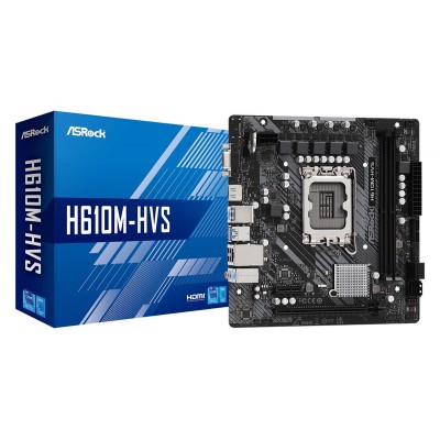 Купить ᐈ Кривой Рог ᐈ Низкая цена ᐈ Материнская плата ASRock H610M-HVS Socket 1700