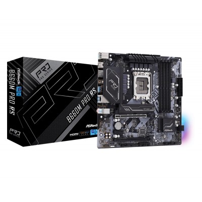 Купить ᐈ Кривой Рог ᐈ Низкая цена ᐈ Материнская плата ASRock B660M Pro RS Socket 1700