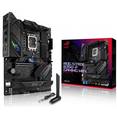 Купить ᐈ Кривой Рог ᐈ Низкая цена ᐈ Материнская плата Asus ROG Strix B760-F Gaming WiFi Socket 1700