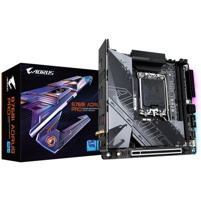 Купить ᐈ Кривой Рог ᐈ Низкая цена ᐈ Материнская плата Gigabyte B760I Aorus Pro Socket 1700