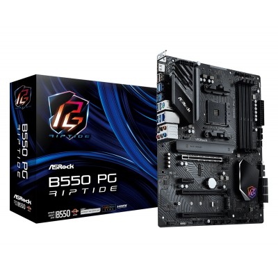 Купить ᐈ Кривой Рог ᐈ Низкая цена ᐈ Материнская плата ASRock B550 PG Riptide Socket AM4