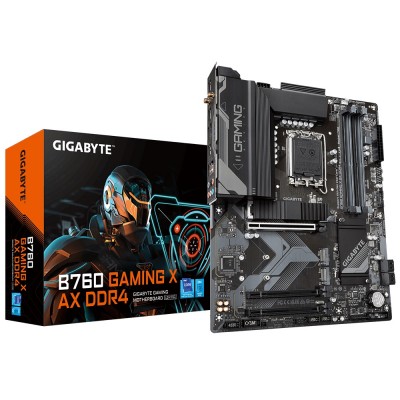 Купить ᐈ Кривой Рог ᐈ Низкая цена ᐈ Материнская плата Gigabyte B760 Gaming X AX DDR4 Socket 1700