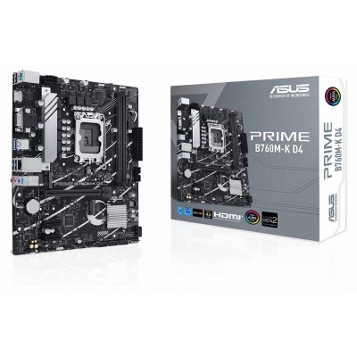 Купить ᐈ Кривой Рог ᐈ Низкая цена ᐈ Материнская плата Asus Prime B760M-K D4 Socket 1700