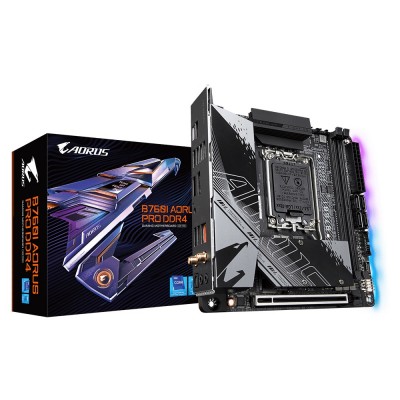 Купить ᐈ Кривой Рог ᐈ Низкая цена ᐈ Материнская плата Gigabyte B760I Aorus Pro DDR4 Socket 1700