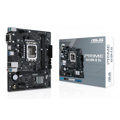 Купить ᐈ Кривой Рог ᐈ Низкая цена ᐈ Материнская плата Asus Prime H610M-R D4-SI Socket 1700