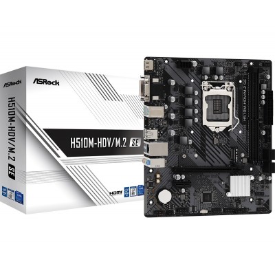 Купити Материнская плата ASRock H510M-HDV/M.2 SE Socket 1200ᐈ Кривий Ріг ᐈ Замовити по низькій ціні