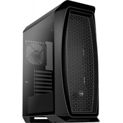 Купить ᐈ Кривой Рог ᐈ Низкая цена ᐈ Корпус AeroCool Aero One-G-BK-v1 (ACCM-PB17013.11) Black без БП