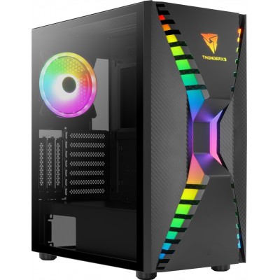 Купить ᐈ Кривой Рог ᐈ Низкая цена ᐈ Корпус AeroCool Cronus-G-BK-v1 Black (ACCM-PB23013.11) без БП