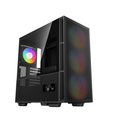 Купить ᐈ Кривой Рог ᐈ Низкая цена ᐈ Корпус DeepCool CH560 Digital Black (R-CH560-BKAPE4D-G-1) без БП