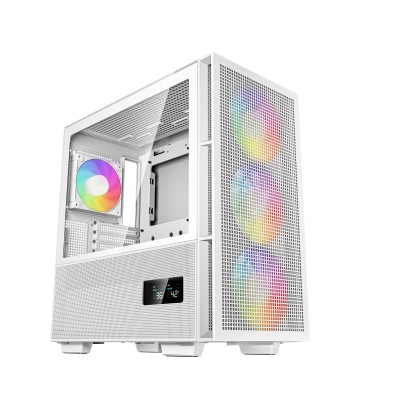 Купить ᐈ Кривой Рог ᐈ Низкая цена ᐈ Корпус DeepCool CH560 Digital White (R-CH560-WHAPE4D-G-1) без БП