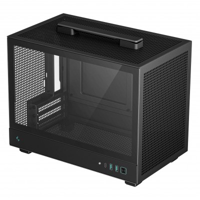 Купить ᐈ Кривой Рог ᐈ Низкая цена ᐈ Корпус DeepCool CH160 Black (R-CH160-BKNGI0-G-1) без БП