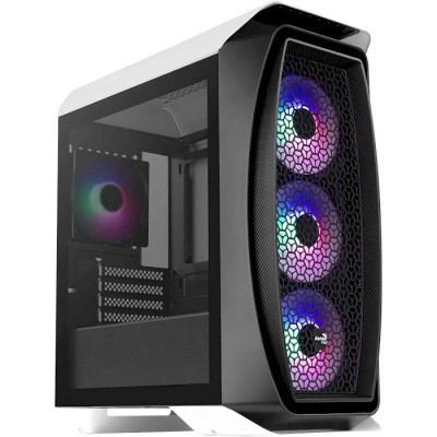 Купить ᐈ Кривой Рог ᐈ Низкая цена ᐈ Корпус AeroCool Aero One Mini Frost-G-WT-v1 (ACCS-PB18043.21) White без БП