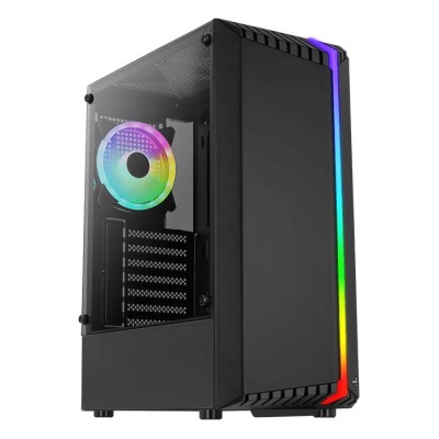 Купить ᐈ Кривой Рог ᐈ Низкая цена ᐈ Корпус AeroCool Bionic-G-BK-v2 (ACCM-PV34113.11) Black без БП