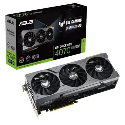 Купить ᐈ Кривой Рог ᐈ Низкая цена ᐈ Видеокарта GF RTX 4070 Ti Super 16GB GDDR6X TUF Gaming Asus (TUF-RTX4070TIS-16G-GAMING)