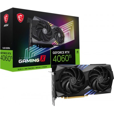 Купить ᐈ Кривой Рог ᐈ Низкая цена ᐈ Видеокарта GF RTX 4060 Ti 16GB GDDR6 Gaming X MSI (GeForce RTX 4060 Ti GAMING X 16G)