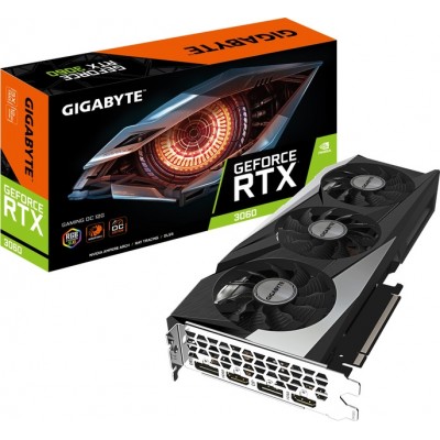 Купить ᐈ Кривой Рог ᐈ Низкая цена ᐈ Видеокарта GF RTX 3060 12GB GDDR6 Gaming Gigabyte (GV-N3060GAMING-12GD)