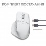 Купить ᐈ Кривой Рог ᐈ Низкая цена ᐈ Мышь Bluetooth Logitech MX Master 3S For Mac Pale Grey (910-006572)