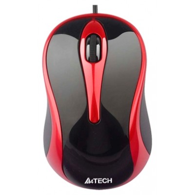 Купить ᐈ Кривой Рог ᐈ Низкая цена ᐈ Мышь A4Tech N-350-2 Red/Black V-Track