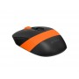 Купить ᐈ Кривой Рог ᐈ Низкая цена ᐈ Мышь беспроводная A4Tech FG10S Orange/Black USB