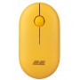 Купить ᐈ Кривой Рог ᐈ Низкая цена ᐈ Мышь беспроводная 2E MF300 Silent WL BT Sunny yellow (2E-MF300WYW)