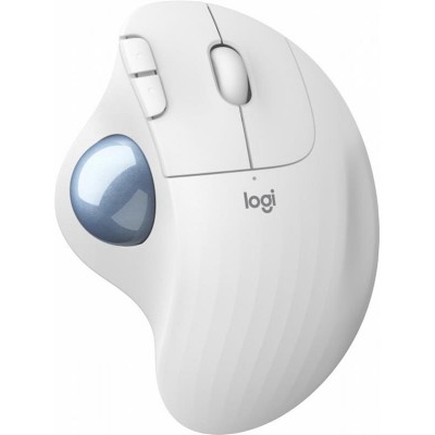 Купить ᐈ Кривой Рог ᐈ Низкая цена ᐈ Мышь Bluetooth Logitech Ergo M575 White (910-005870)