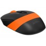 Купить ᐈ Кривой Рог ᐈ Низкая цена ᐈ Мышь беспроводная A4Tech FG10 Black/Orange USB