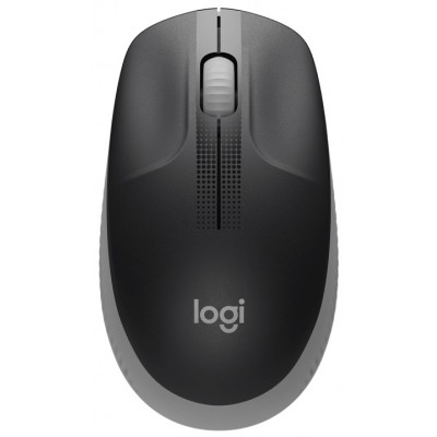 Купить ᐈ Кривой Рог ᐈ Низкая цена ᐈ Мышь беспроводная Logitech M190 Wireless Mid Grey (910-005906)