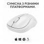 Купить ᐈ Кривой Рог ᐈ Низкая цена ᐈ Мышь беспроводная Logitech M240 Silent Off White (910-007120)