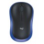 Купить ᐈ Кривой Рог ᐈ Низкая цена ᐈ Мышь беспроводная Logitech M185 Blue (910-002239)