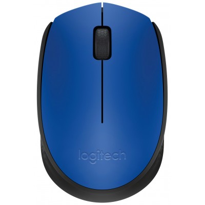 Купить ᐈ Кривой Рог ᐈ Низкая цена ᐈ Мышь беспроводная Logitech M171 Blue/Black (910-004640)