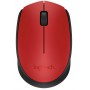 Купить ᐈ Кривой Рог ᐈ Низкая цена ᐈ Мышь беспроводная Logitech M171 Red/Black (910-004641)