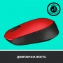 Купить ᐈ Кривой Рог ᐈ Низкая цена ᐈ Мышь беспроводная Logitech M171 Red/Black (910-004641)