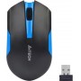 Купить ᐈ Кривой Рог ᐈ Низкая цена ᐈ Мышь беспроводная A4Tech G3-200N Black/Blue USB V-Track