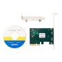 Купить ᐈ Кривой Рог ᐈ Низкая цена ᐈ Плата расширения Frime PCI-E to USB3.1 TYPE-C (2 порта) ASM1142 (ECF-PCIEtoUSB010.LP)