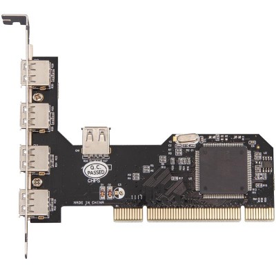 Купить ᐈ Кривой Рог ᐈ Низкая цена ᐈ Контроллер Frime NEC720201 (ECF-PCItoUSB002) PCI-USB2.0(4+1)