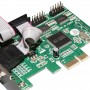 Купить ᐈ Кривой Рог ᐈ Низкая цена ᐈ Контроллер Frime WCH384L (ECF-PCIEto4SWCH384.LP) PCI-E-4xRS232