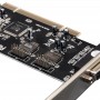 Купить ᐈ Кривой Рог ᐈ Низкая цена ᐈ Контроллер Frime MCS9865 (ECF-PCIto2S1PMCS9865.LP) PCI-2xRS232+1xLTP