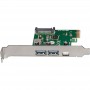 Купить ᐈ Кривой Рог ᐈ Низкая цена ᐈ Контроллер Frime NEC720202 (ECF-PCIEtoUSB007.LP) PCI-E-2xUSB3.0+USB3.0 Type-C