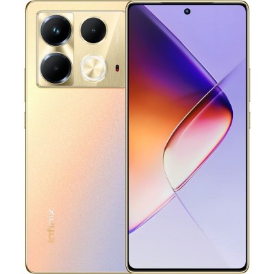 Купити Смартфон Infinix Note 40 X6853 8/256GB Dual Sim Titan Gold; 6.78" (2436х1080) AMOLED / MediaTek Helio G99 Ultimate / ОЗУ 