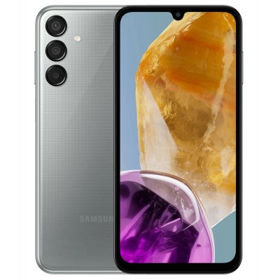 Купить ᐈ Кривой Рог ᐈ Низкая цена ᐈ Смартфон Samsung Galaxy M15 SM-M156 4/128GB Dual Sim Gray (SM-M156BZAUEUC); 6.5" (2340x1080)