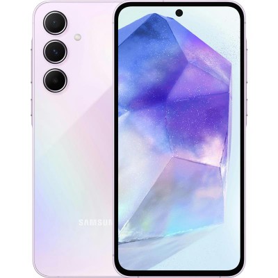 Купити Смартфон Samsung Galaxy A55 SM-A556 8/128GB Dual Sim Light Violet (SM-A556BLVAEUC); 6.6" (2340x1080) Super AMOLED / Samsu