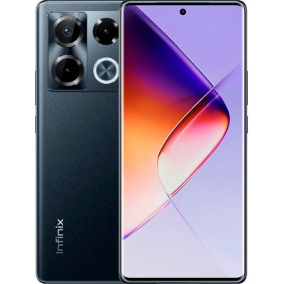 Купити Смартфон Infinix Note 40 Pro X6850 12/256GB Dual Sim Obsidian Black; 6.78" (2436х1080) AMOLED / MediaTek Helio G99 Ultima