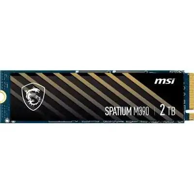Купить ᐈ Кривой Рог ᐈ Низкая цена ᐈ Накопитель SSD 2TB MSI Spatium M390 M.2 2280 PCIe 3.0 x4 NVMe 3D NAND TLC (S78-440Q350-P83)